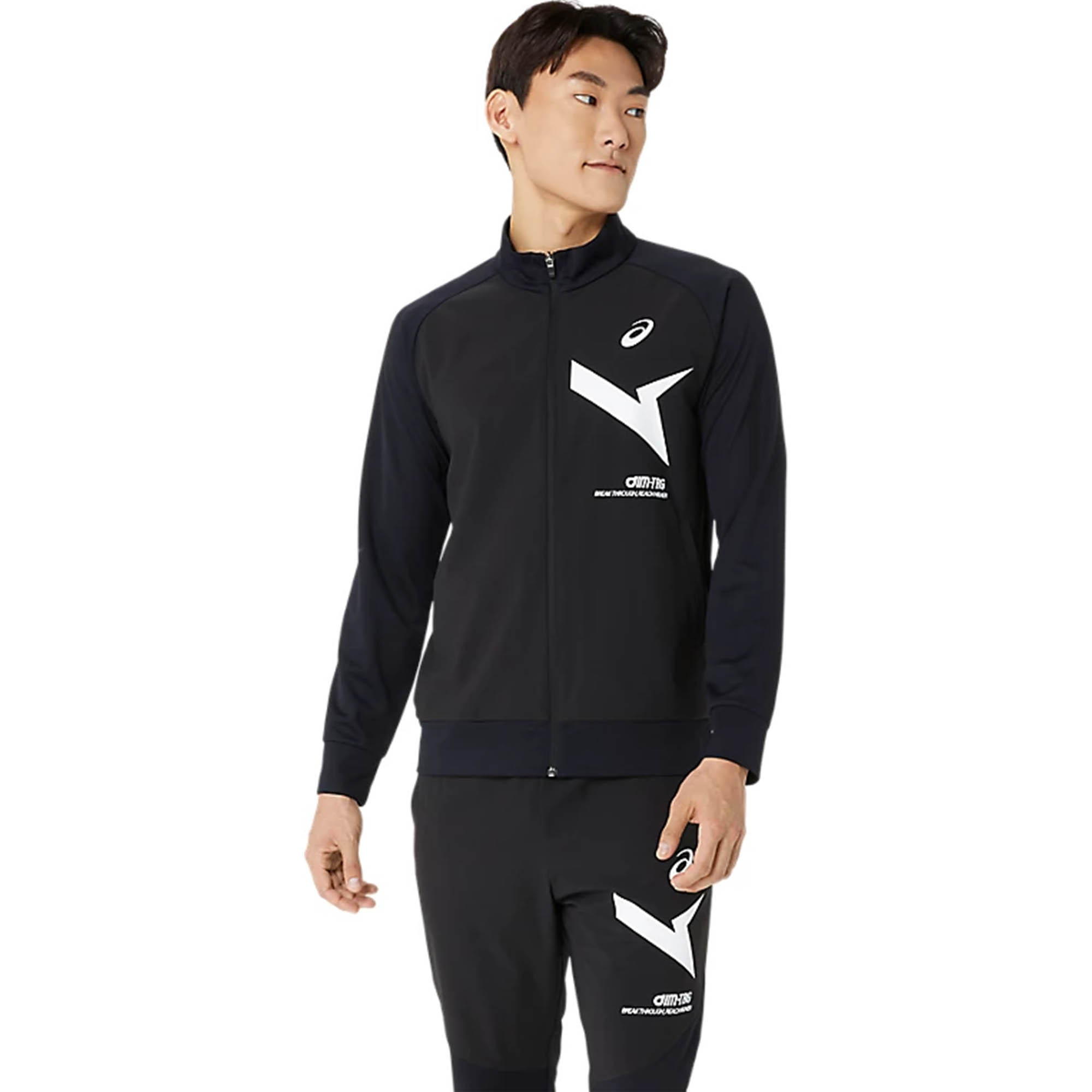 ASICS JAPAN BASKETBALL ウォームアップウェア 黒 s-l400.jpg