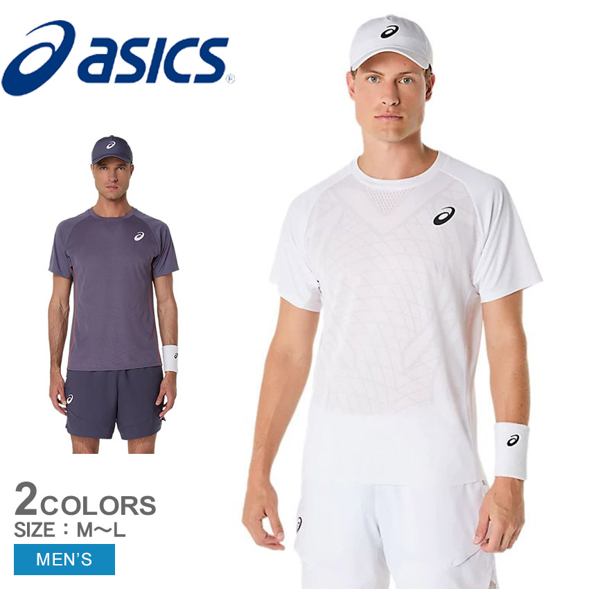 アシックス asics テニスウェア メンズ ACTIBREEZE半袖シャツ ASICS アシックス 半袖Tシャツ メンズ ACTIBREEZE半袖Tシャツ
