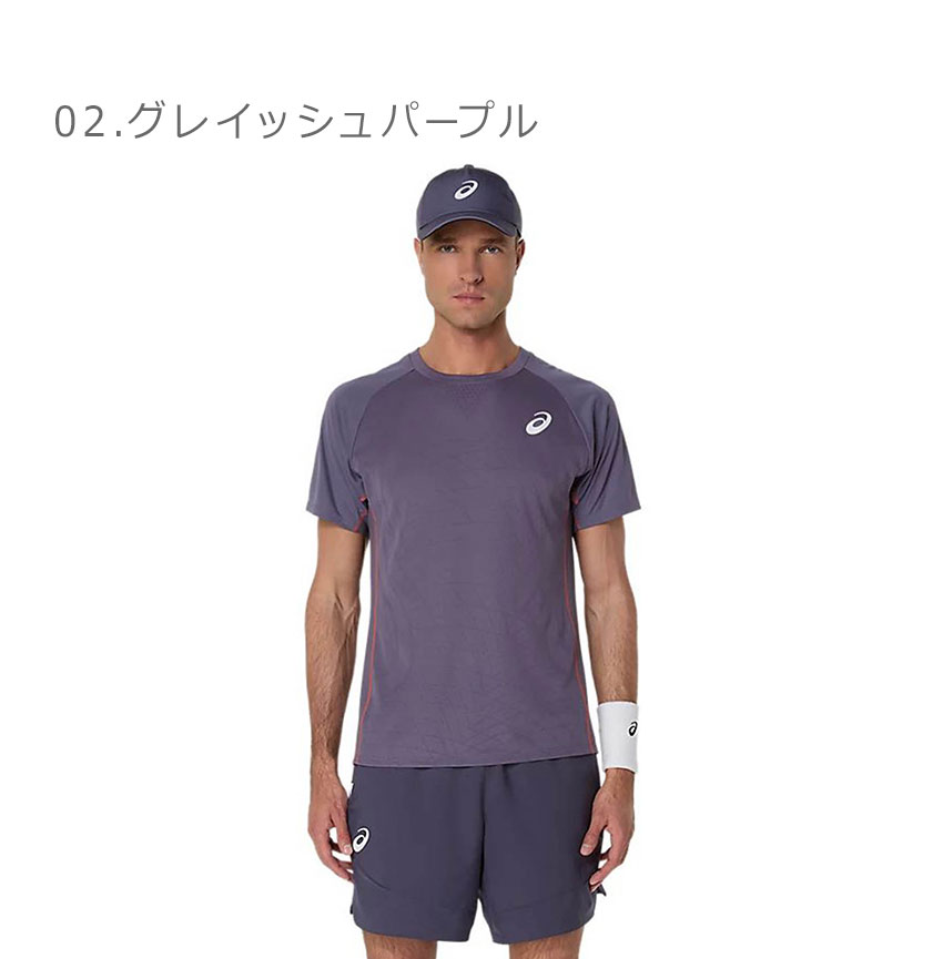 アシックス asics テニスウェア メンズ ACTIBREEZE半袖シャツ アシックス asics テニスウェア メンズ ACTIBREEZE半袖シャツ