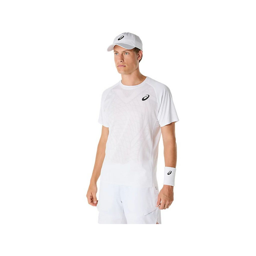 アシックス asics テニスウェア メンズ ACTIBREEZE半袖シャツ ACTIBREEZE半袖シャツ | サクソングリーン | メンズ Tシャツ