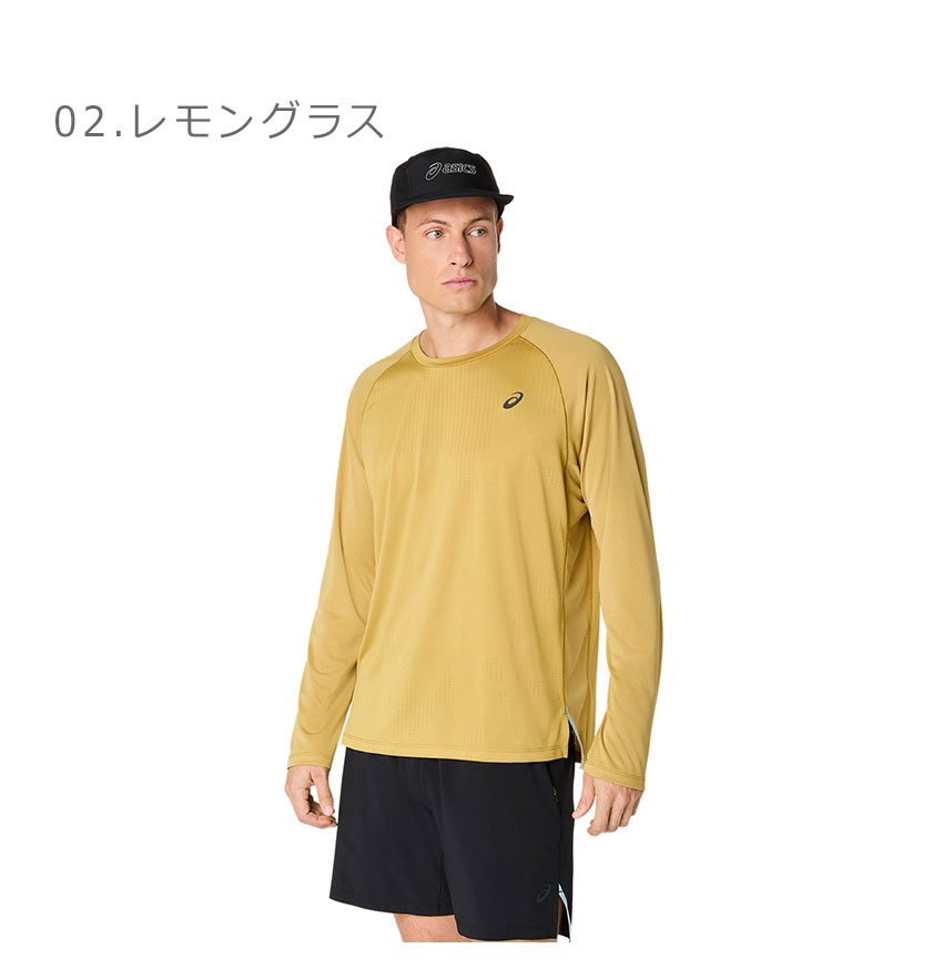 ASICS（アシックス） 長袖シャツ メンズ ASICS 2031F120 ブラック 黒