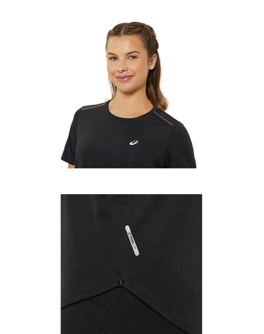 ASICS（アシックス） 半袖Tシャツ レディース ROADランニングハンソデ