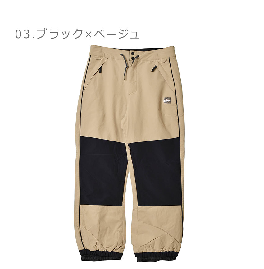 送料無料 クイックシルバー パンツ メンズ SNOW DOWN PT QUIKSILVER