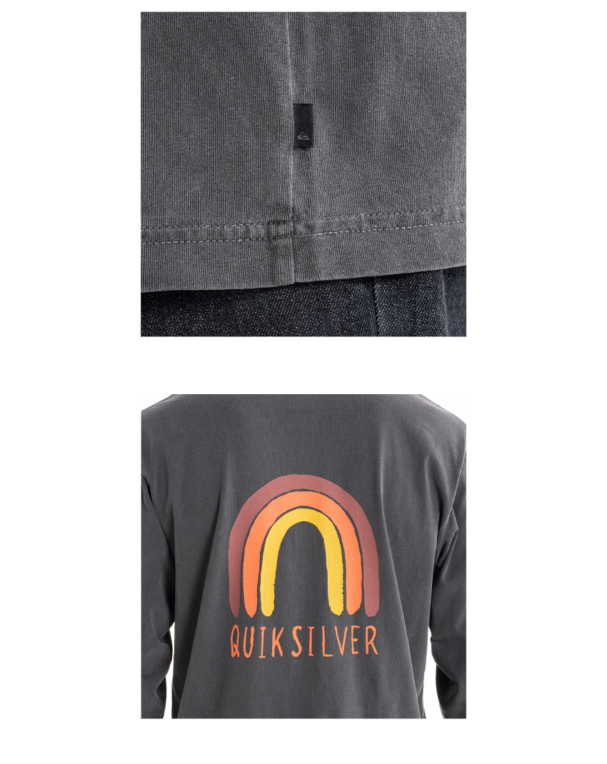 Quiksilver（クイックシルバー） Tシャツ メンズ RAINBOW LINE LT