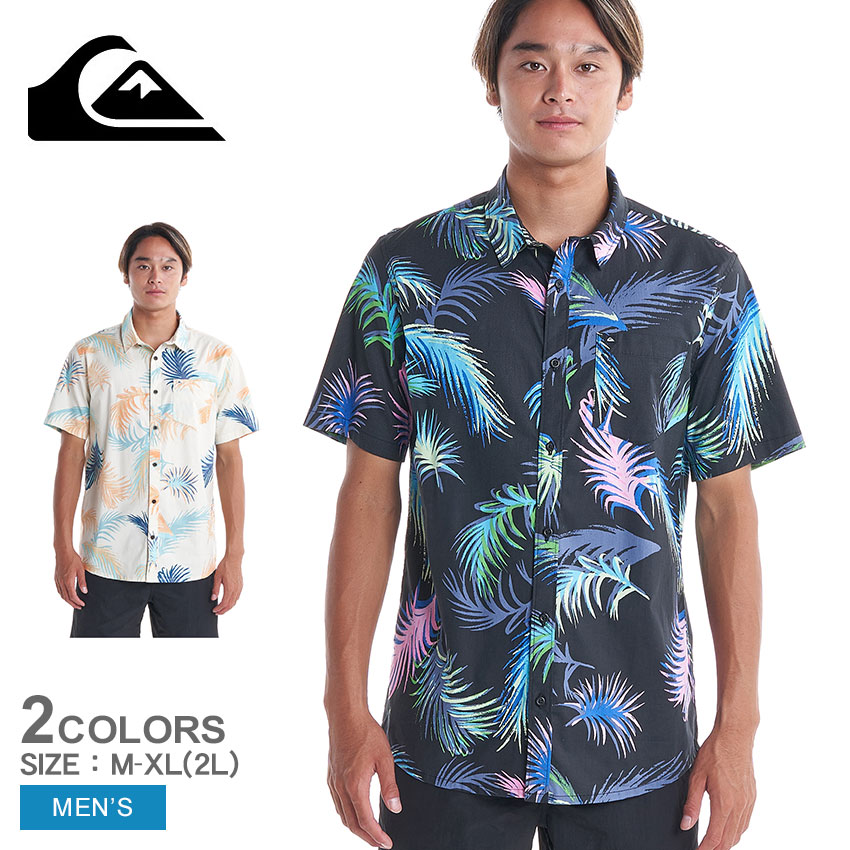 クイックシルバー 半袖シャツ メンズ TROPICAL GLITCH SS QUIKSILVER