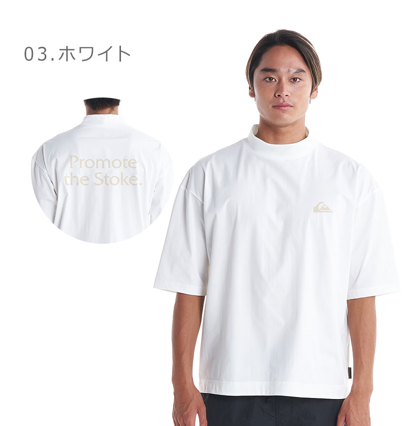 Quiksilver（クイックシルバー） 半袖トップス メンズ MOCK NECK SS