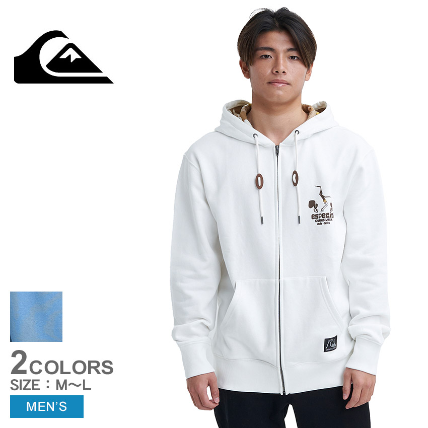 クイックシルバー パーカー メンズ ANDY Y ANDY LOGO HOODIE ジップ