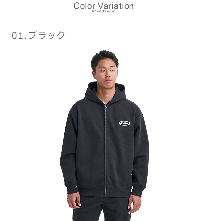 クイックシルバー パーカー メンズ ST WATER REPELLENT LANDSCAPE HOODIE QUIKSILVER QZP234051  ネイビー 紺 ブラック 黒 ウエア