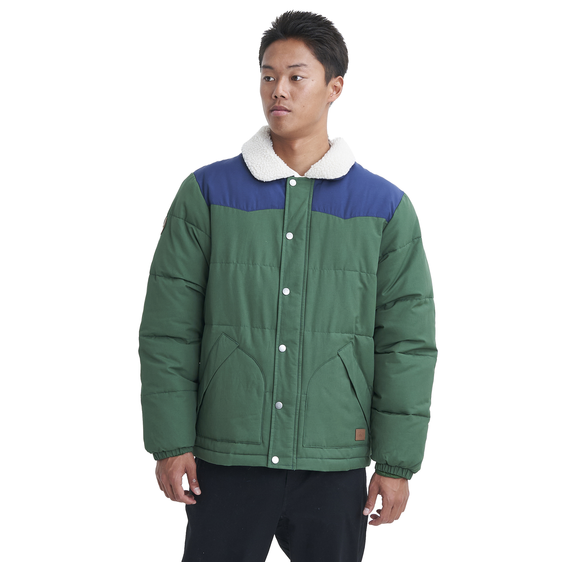 クイックシルバー 中綿ジャケット メンズ THE PUFFER JACKET QUIKSILVER EQYJK03981 ブルー 青 グリーン 緑 ホワイト 白 レッド｜z-craft｜03