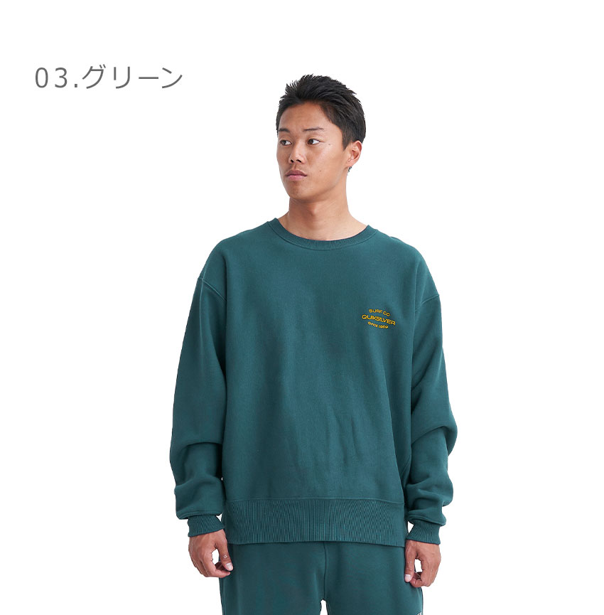 クイックシルバー スウェット メンズ SURF LOCK UP CREW SWEAT