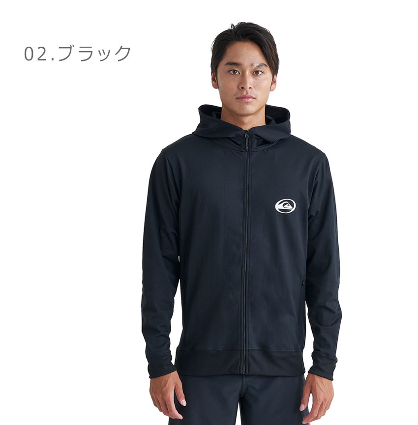Quiksilver（クイックシルバー） ラッシュガード SATURN ZIP HOODIE