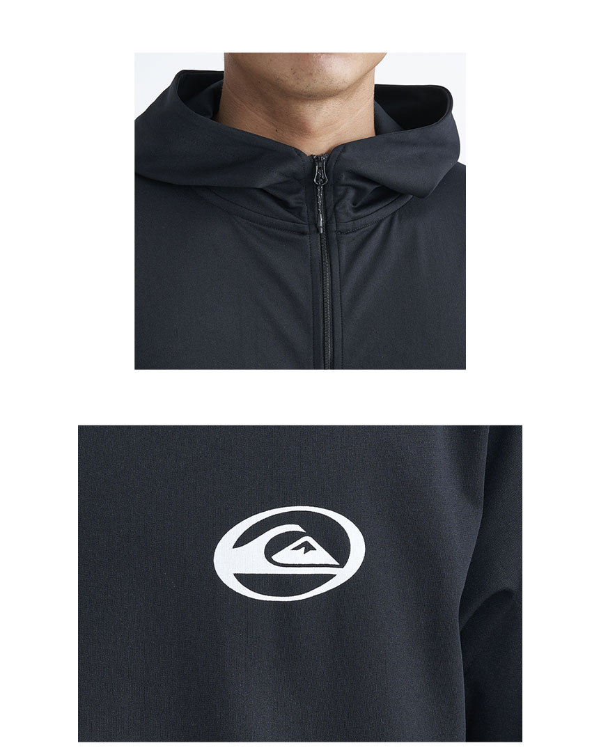 Quiksilver（クイックシルバー） ラッシュガード SATURN ZIP HOODIE