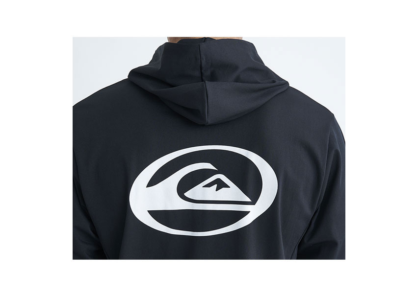 Q商品 Quiksilver（クイックシルバー） ラッシュガード SATURN ZIP HOODIE