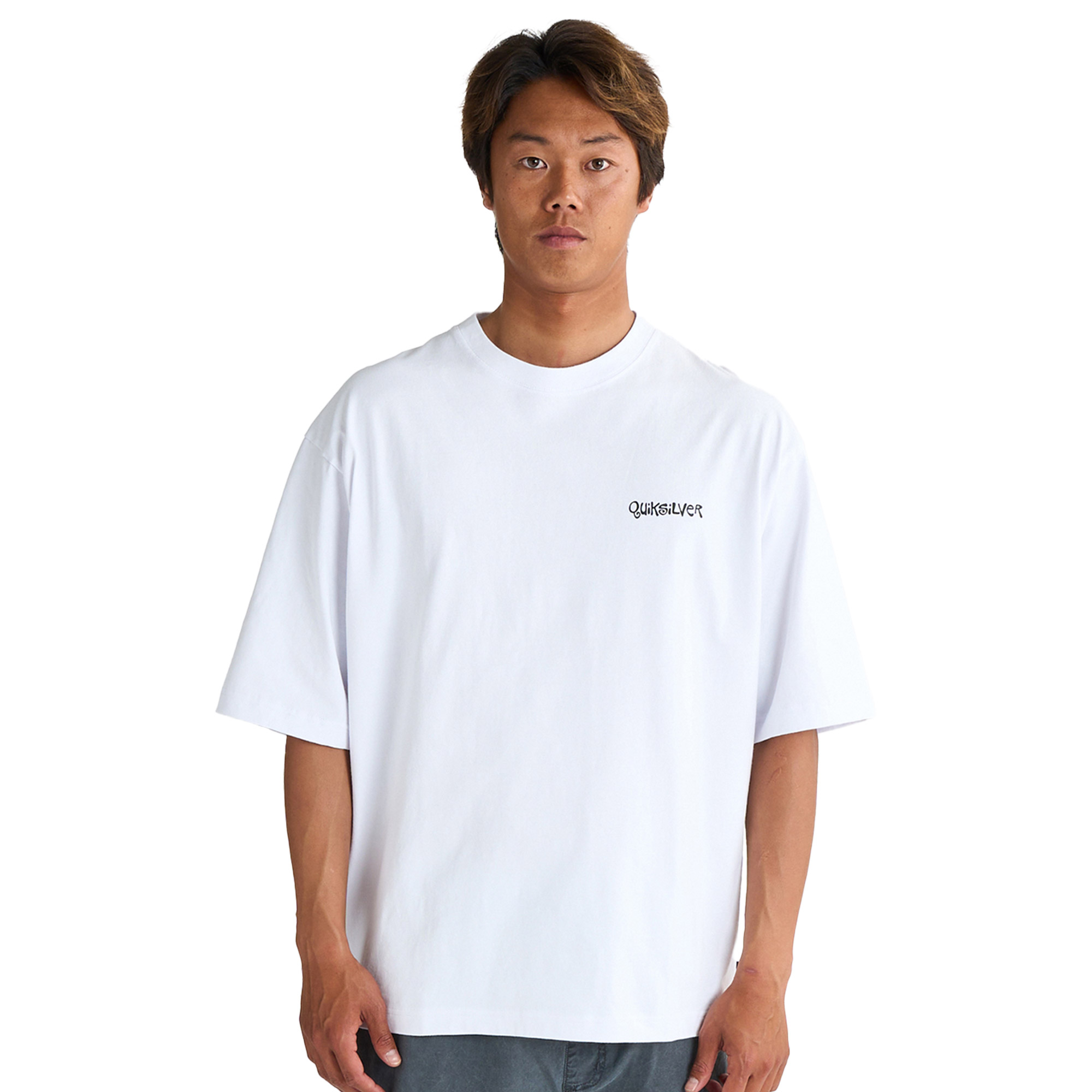 クイックシルバー 半袖Tシャツ メンズ FROG RITUAL ST QUIKSILVER QST251004 ホワイト 白 ブラック 黒 ウェア トップス Tシャツ | Quiksilver | 01