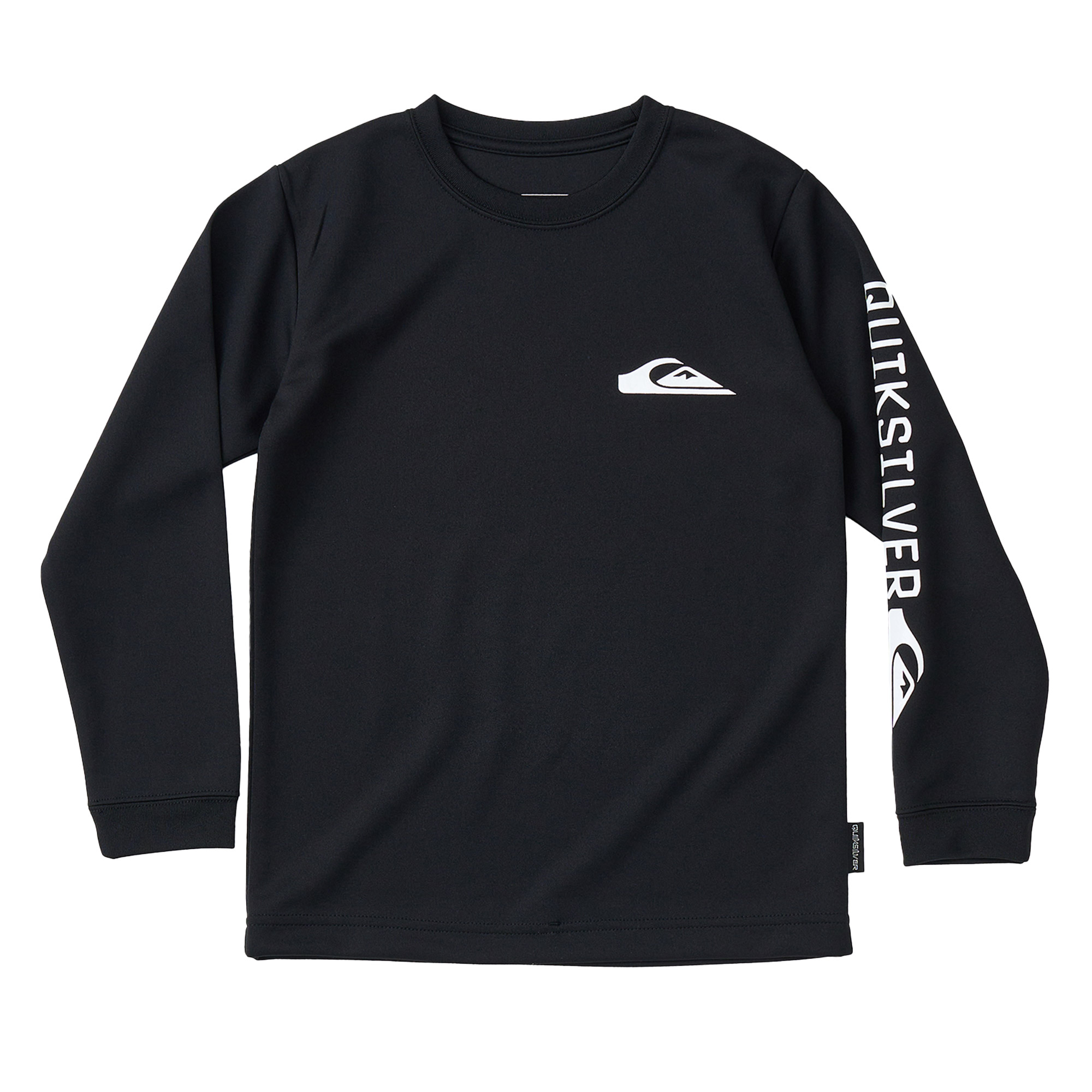 クイックシルバー ラッシュガード Tシャツ キッズ ジュニア 子供 BIG CLICKER LS YOUTH QUIKSILVER KLY251007 ホワイト 白 黒 海 | Quiksilver | 02