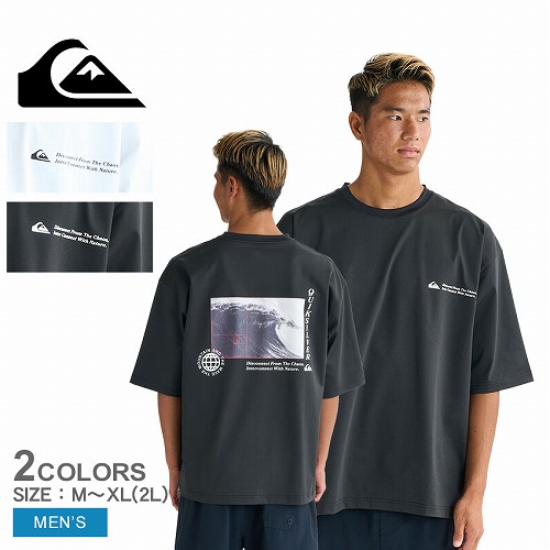 クイックシルバー Quiksilver 半袖ラッシュガード/Tシャツ XL QUIKSILVER/クイックシルバー メンズ 半袖 ラッシュガードT