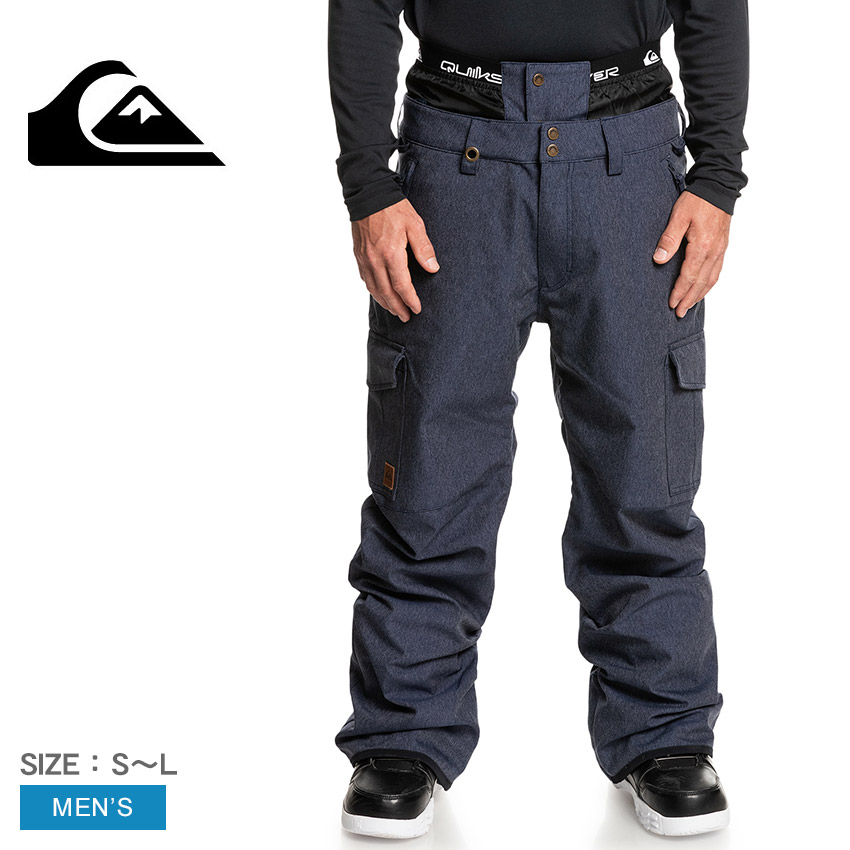 Quiksilver スノーボードパンツ ネイビー 楽天市場】36%off 送料無料 スノーボードウェア QUIKSILVER