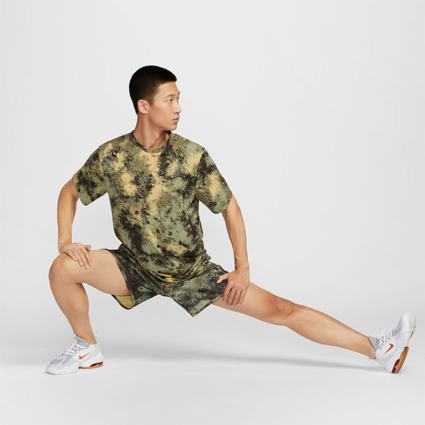 【Nike】◆メンズ 半袖 UPF ウブン トップ◆品切れ間近◆ NIKE ナイキ 半袖メンズ ハイバース FZ0737 マルチ 半袖 速乾