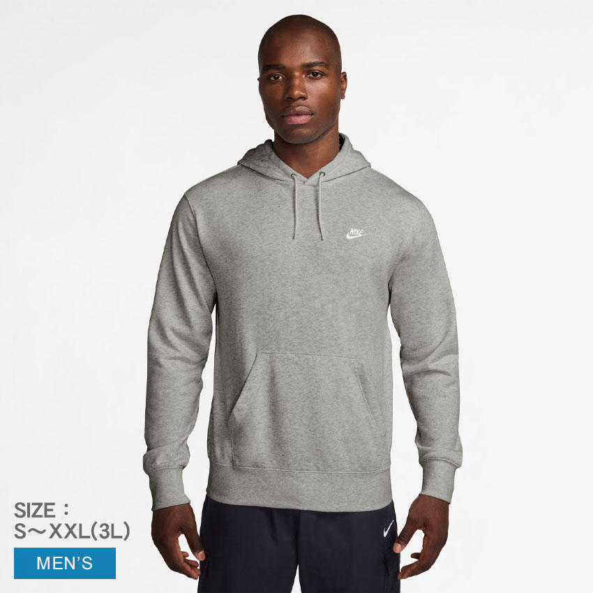 NIKE ナイキ パーカー メンズ クラブ FT プルオーバー L／S