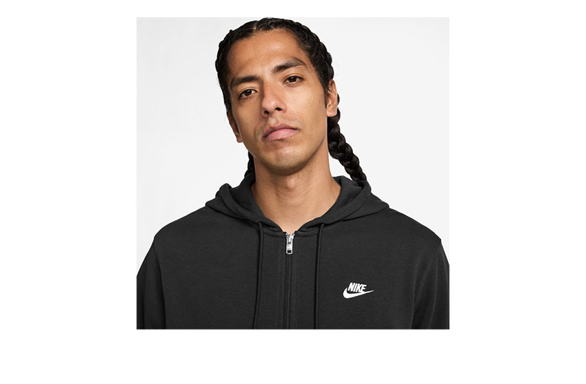 NIKE（ナイキ） パーカー メンズ NIKE FN3885 ブラック 黒 ジップ