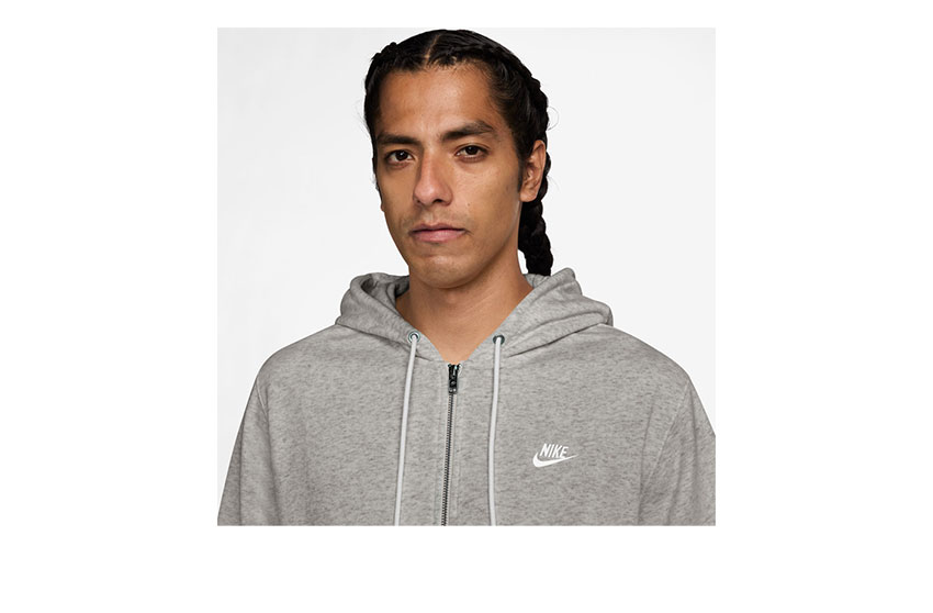 NIKE（ナイキ） パーカー メンズ クラブ FT L／S フルジップ フーディ