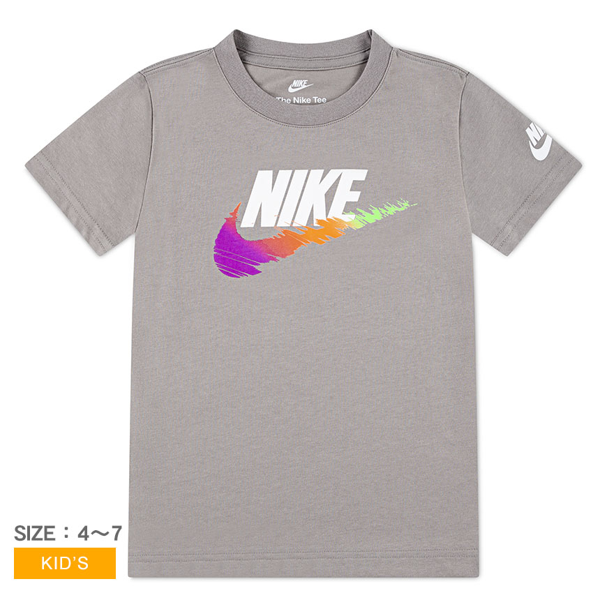 NIKE（ナイキ） Tシャツ キッズ NIKE 86M843 グレー ウェア トップス