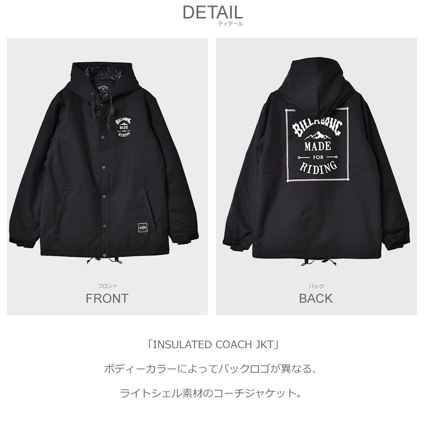 BILLABONG（ビラボン） スノージャケット メンズ BILLABONG BC01M758