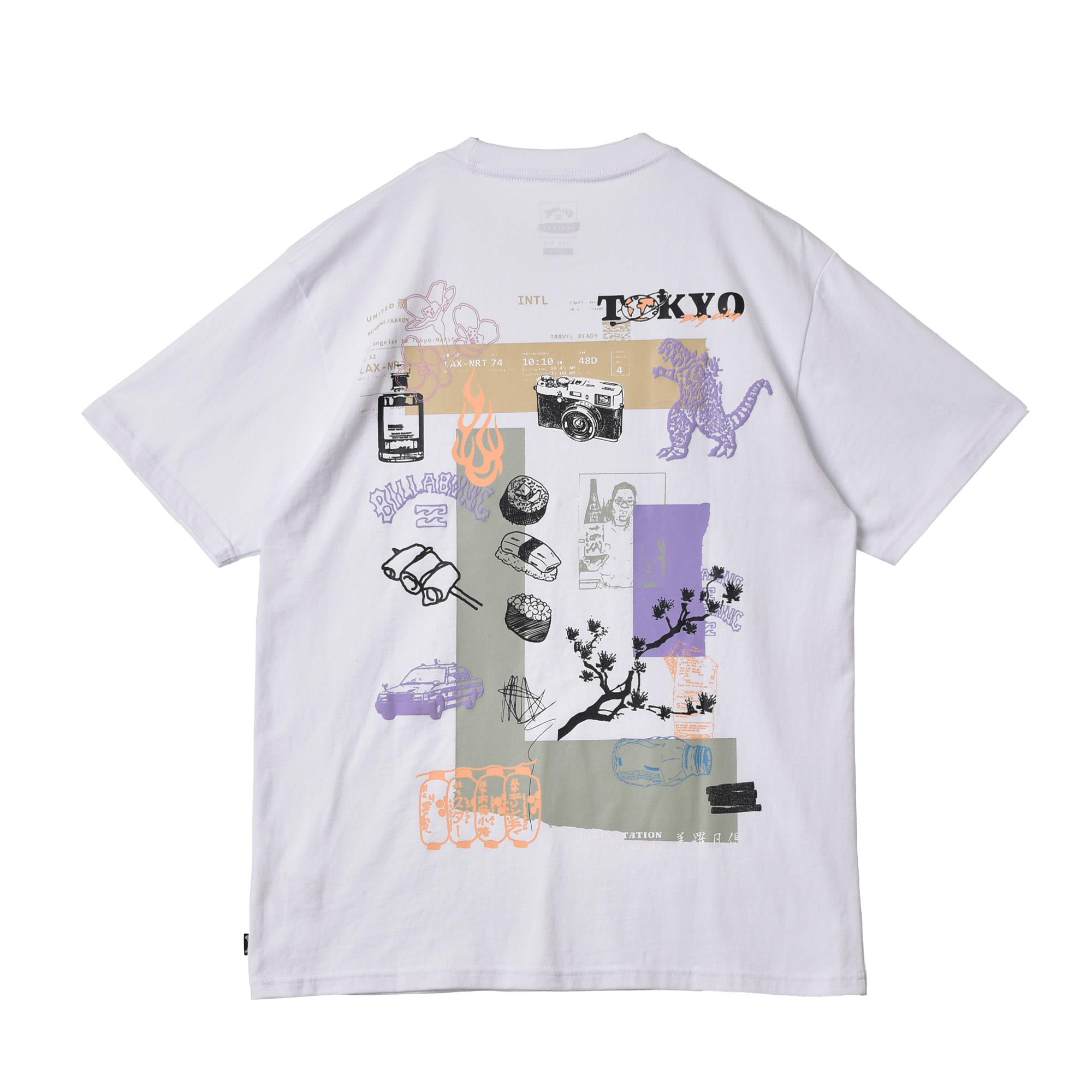 送料無料 ビラボン 半袖Tシャツ メンズ TOKYO Tシャツ BILLABONG BD011248...