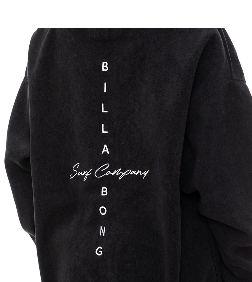 ビラボン パーカー レディース クロス ロゴ コクーン ロング パーカー BILLABONG BD014017 ブラック 黒 ホワイト 白 トップス 秋 BILLABONG ビラボン パーカー レディース クロス ロゴ コクーン