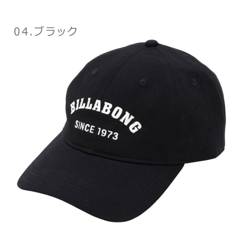 BILLABONG ビラボン 帽子 レディース コットン ツイル ロゴ