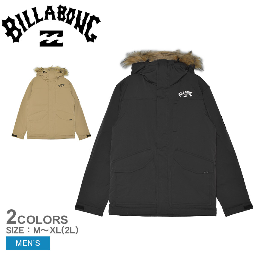 ビラボン アウター メンズ アップサイクルダウンジャケット BILLABONG BD012771 ブラック 黒 ブラウン ストリート サーフ ロゴ  在庫処分