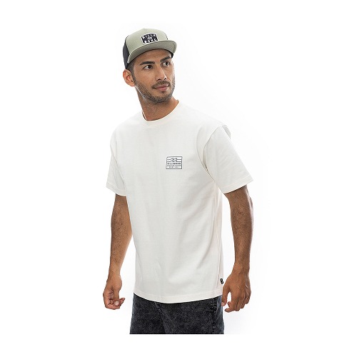 ビラボン 半袖Tシャツ メンズ ADIV LOGO BILLABONG BE011214 グレー ホワイト 白 トップス ウェア ウエア 半袖 Tシャツ 吸水速乾｜z-craft｜04