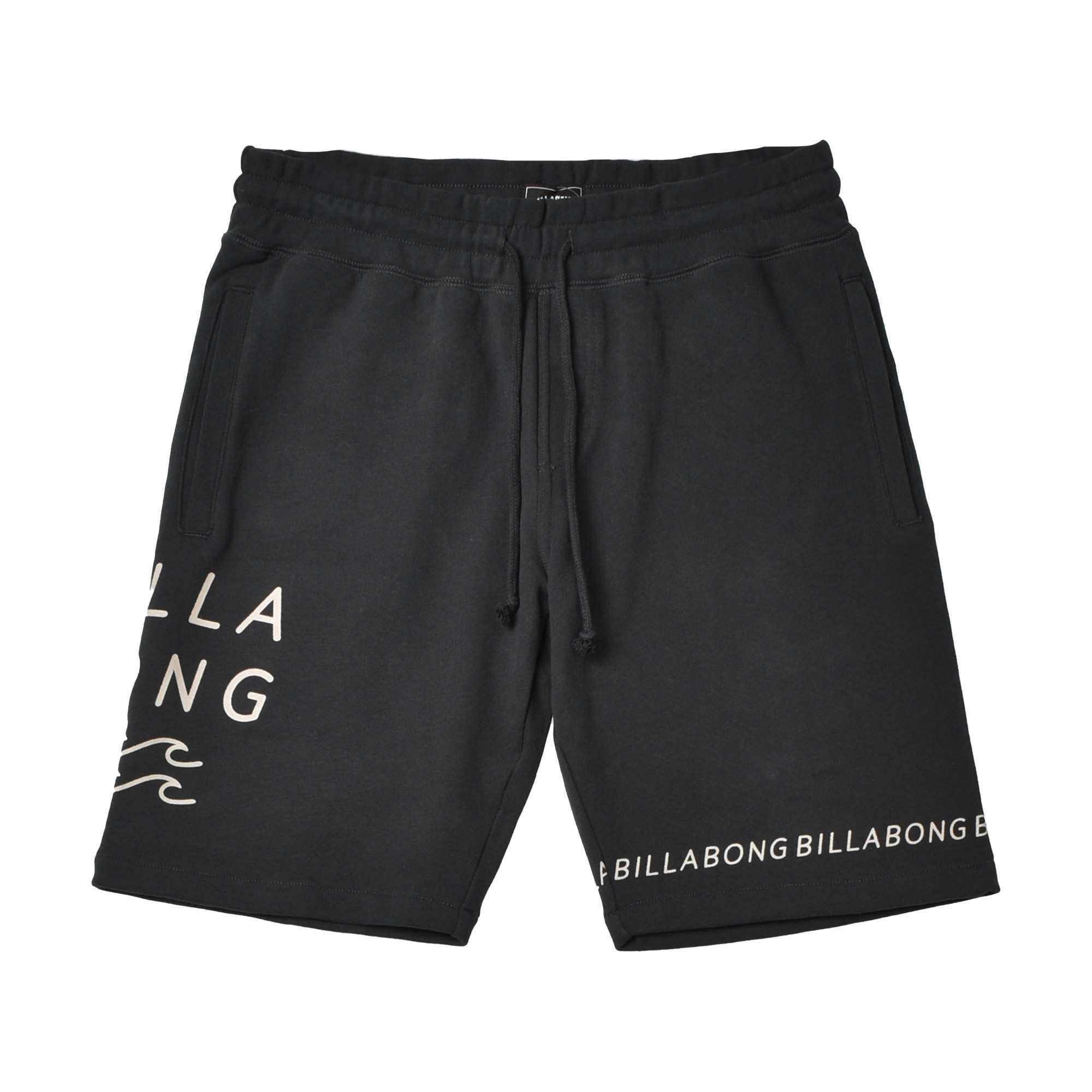 ビラボン ショートパンツ メンズ LOGO PRINT SHORTS BILLABONG BE011605 ブラック 黒 ホワイト 白 ウォークパンツ  ブランド 外出