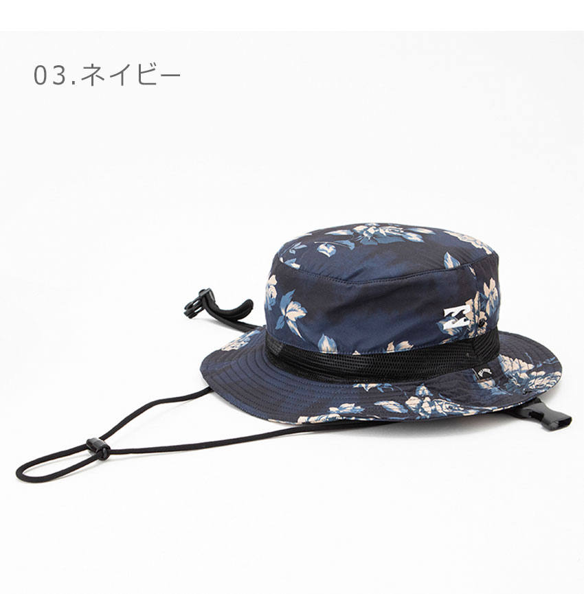 BILLABONG Wander 花柄 バケットハット OUTLET】BILLABONG レディース REVERSIBLE BUCKET HAT