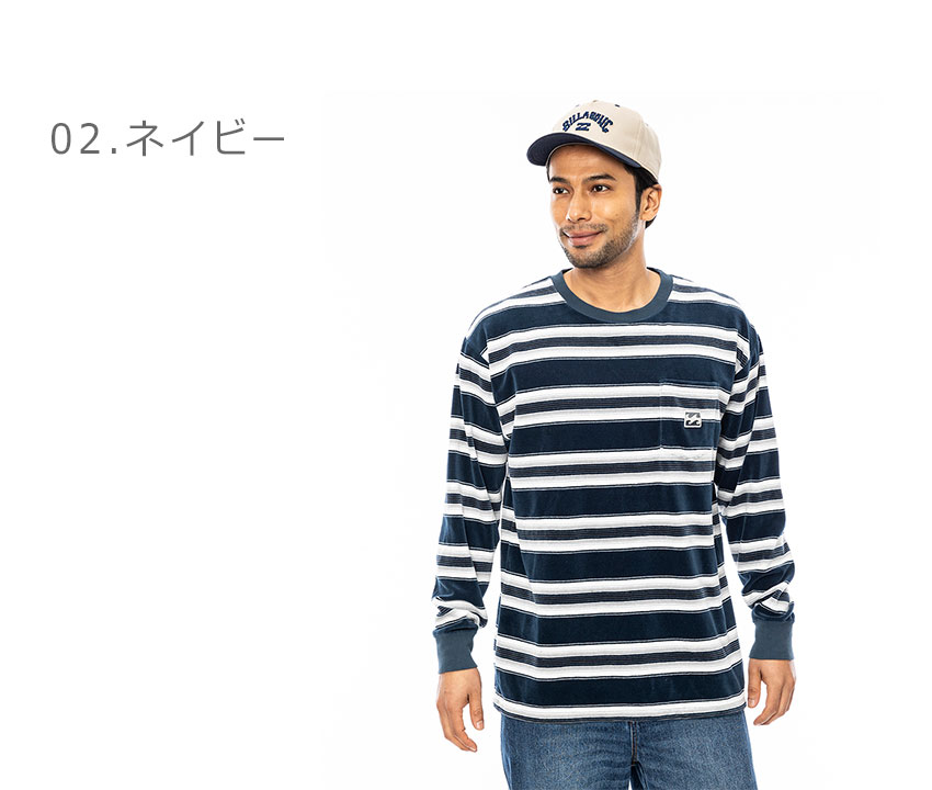 BILLABONG（ビラボン） 長袖Tシャツ メンズ VELOUR LS BILLABONG