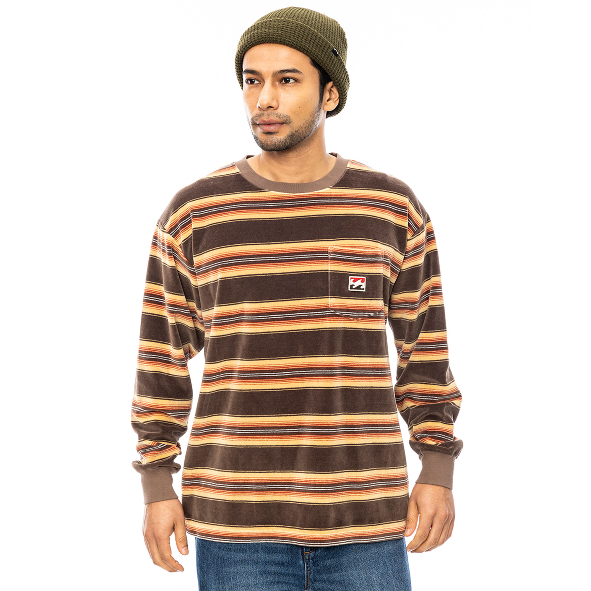 BILLABONG（ビラボン） 長袖Tシャツ メンズ VELOUR LS BILLABONG