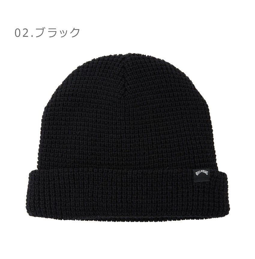 flexwithtwe BONB ビーニー BILLABONG（ビラボン） ビーニー メンズ WAFFLE BEANIE BILLABONG