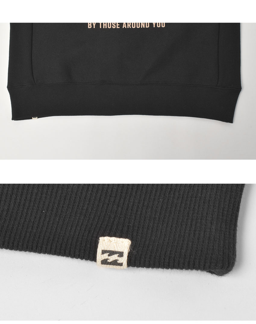 BILLABONG ビラボン トレーナー レディース BE014004 ブラック