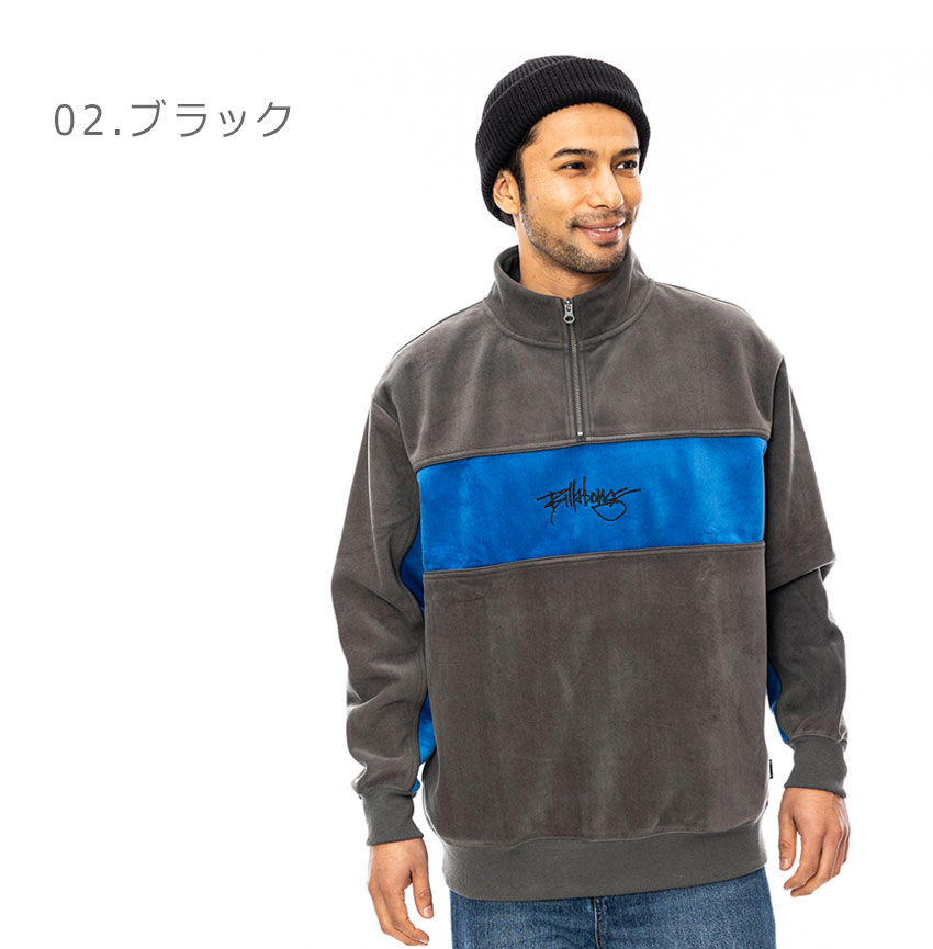 BILLABONG（ビラボン） スウェットジャケット メンズ Y2K PANLE HALF