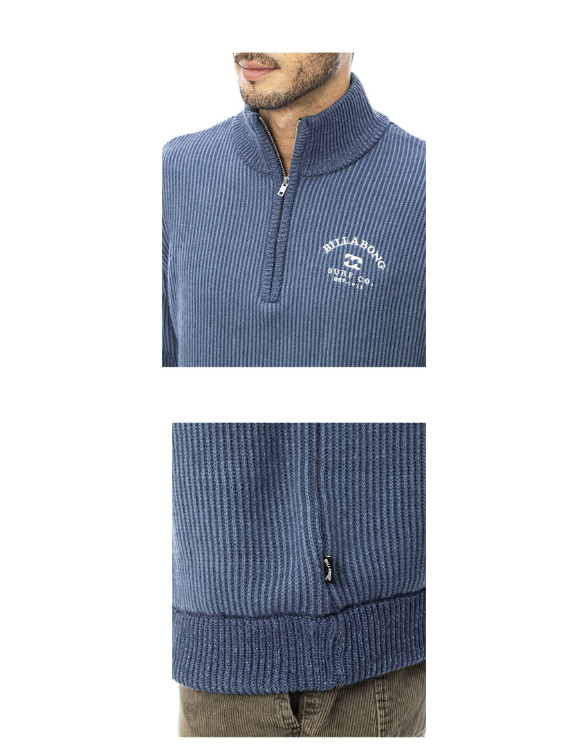 BILLABONG（ビラボン） セーター メンズ HALF ZIP BILLABONG BE012602
