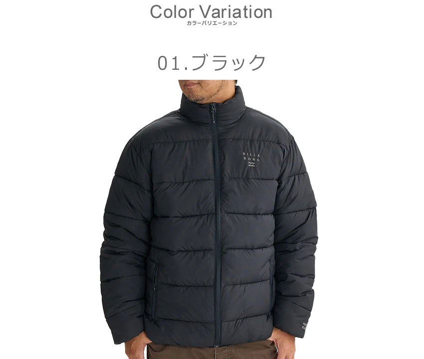 BILLABONG（ビラボン） 中綿ジャケット メンズ Y2K PUFF JK BILLABONG