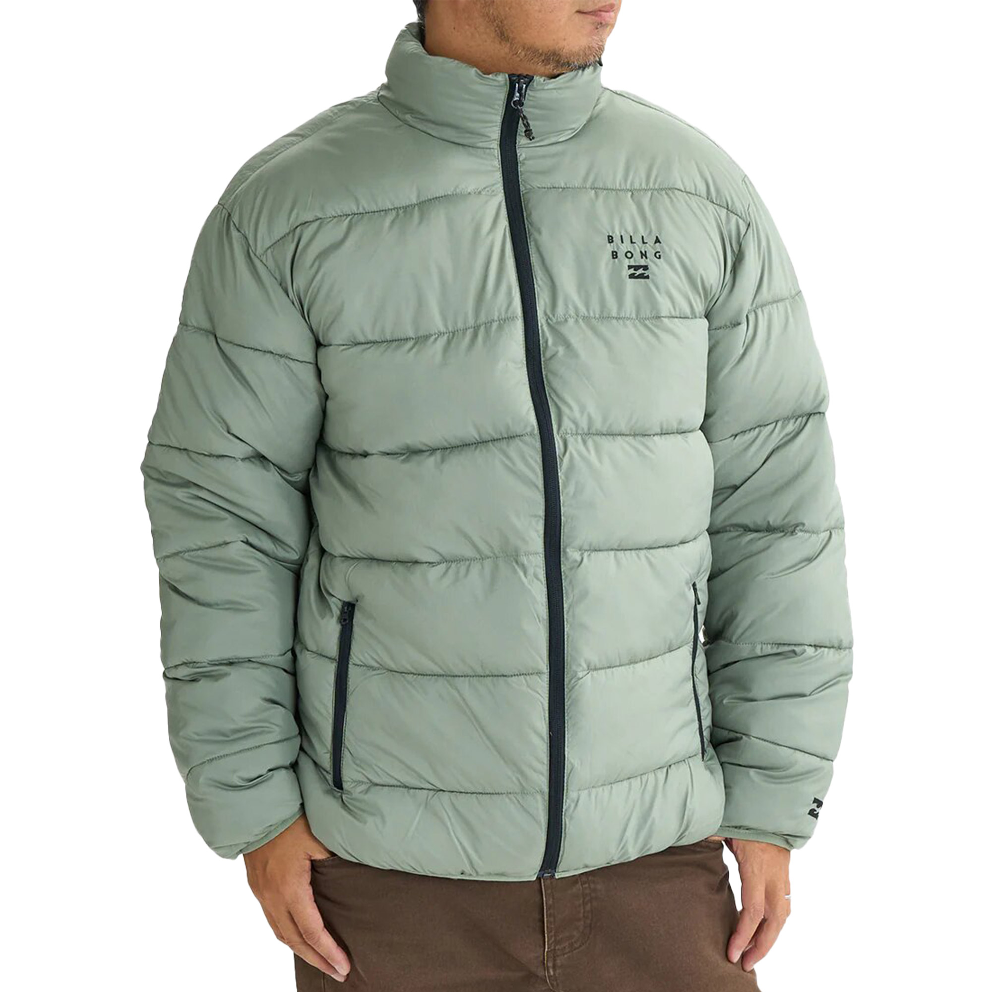BILLABONG 防水ジャケット Mサイズ オリーブ BILLABONG メンズ 3L POWSURF JACKET スノージャケット 【25-26SNOW