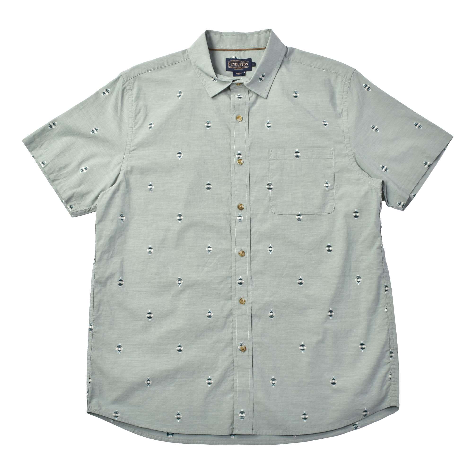 送料無料 ペンドルトン 半袖シャツ メンズ CARSON S/S SHIRT PENDLETON RA566 グリーン 緑 ミント トップス 半袖 シャツ ウェア ウエア｜z-craft｜02