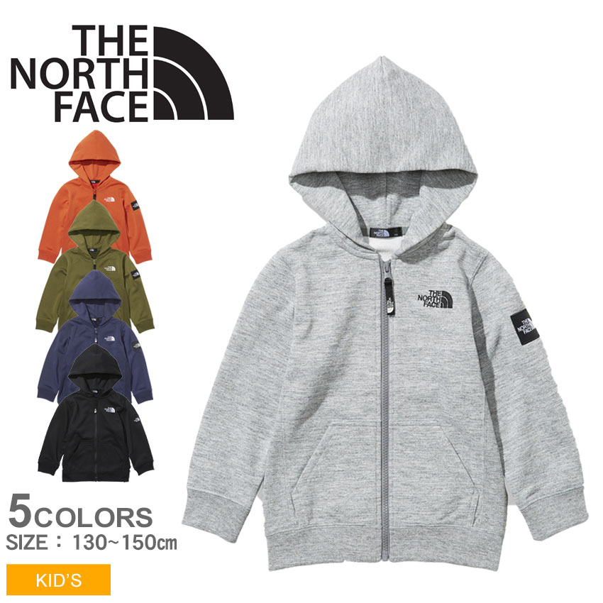 ザ ノースフェイス パーカー キッズ ジュニア 子供 スクエアロゴフルジップ THE NORTH FACE NTJ12116 グレー カーキ ネイビー  紺 :2450-0485:マスク・スニーカーならZ-CRAFT - 通販 - Yahoo!ショッピング