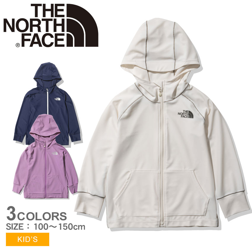 送料無料 ザ ノースフェイス パーカー キッズ ジュニア 子供 THE NORTH FACE NTJ12270 白 ピンク パープル ネイビー 紺  ノースフェース 上着 羽織 :2450-0638:サンダル・スニーカーならZ-CRAFT 通販 