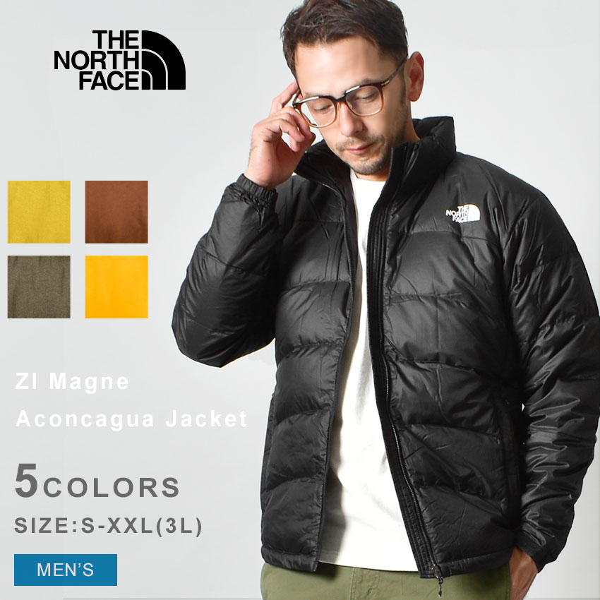 ザ ノースフェイス ダウンジャケット メンズ ジップインマグネアコンカグアジャケット THE NORTH FACE ND92242 ブラック 黒 登山  在庫処分