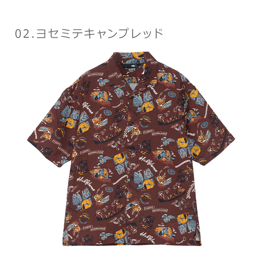ノースフェイス　バンダナ柄半袖シャツ　NR22330　ネイビー　サイズL THE NORTH FACE×Taylor design ザ・ノース・フェイス 半袖シャツ