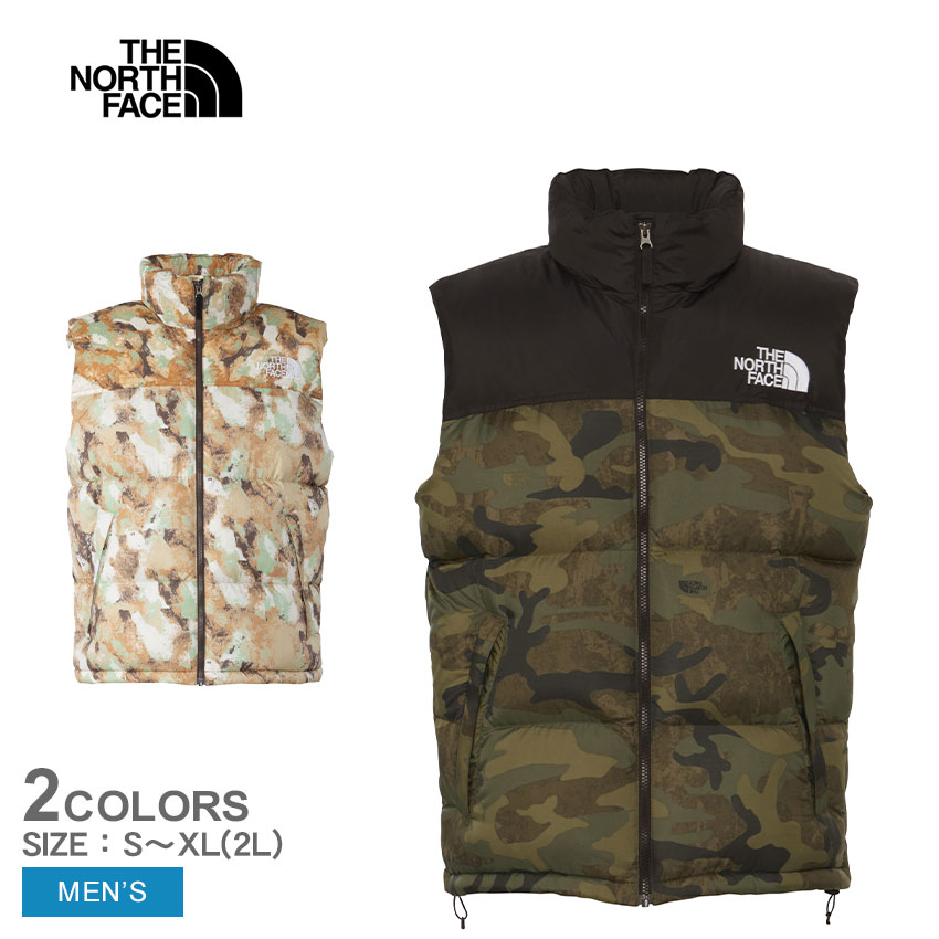 SALE ザ・ノース・フェイス ダウンベスト メンズ THE NORTH FACE ND92339 ブラック 黒 ベージュ マルチカラー アウター  ウェア シンプル カジュアル