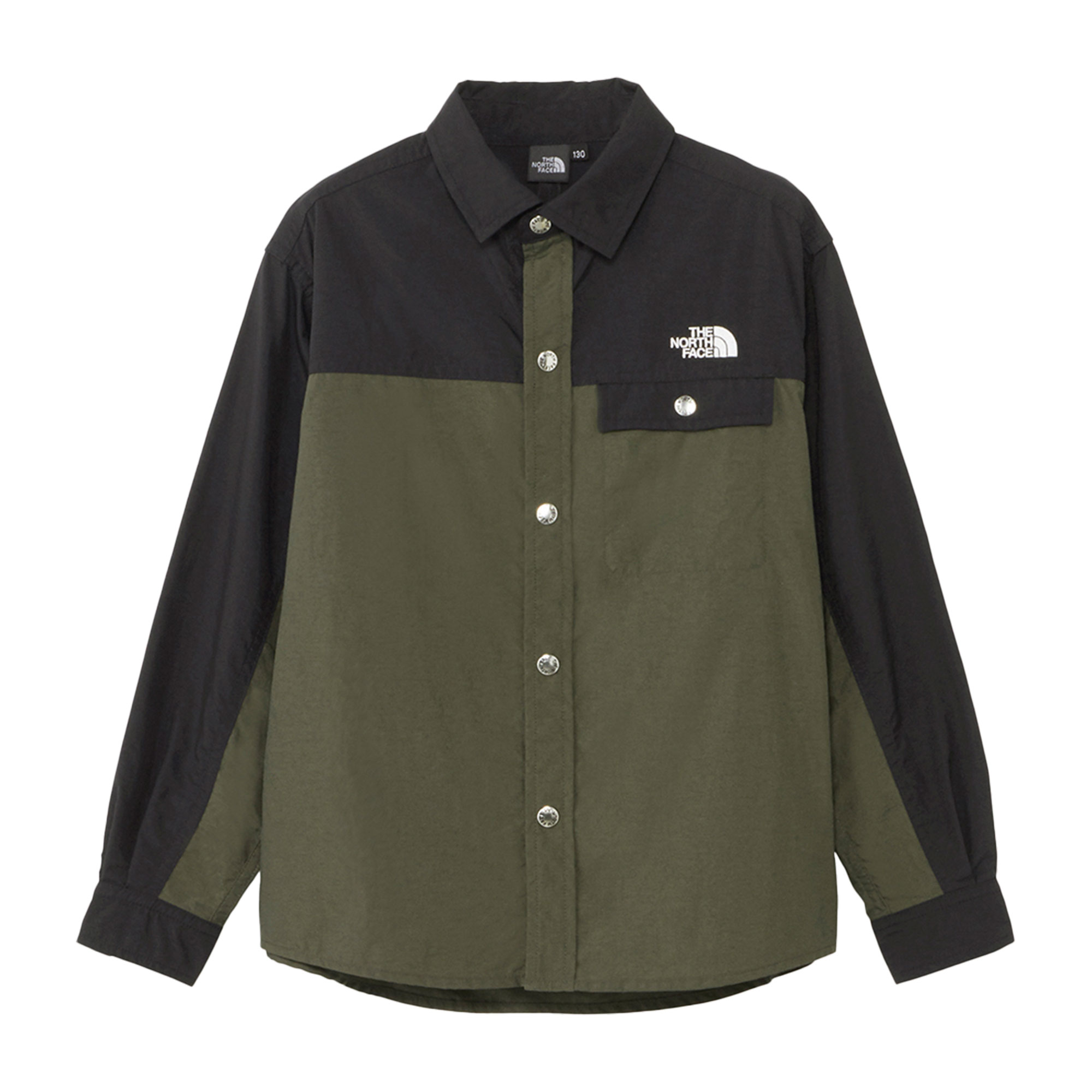 SALE ザ ノースフェイス 長袖シャツ キッズ ロングスリーブヌプシシャツ THE NORTH FACE NRJ62322 ブルー 青  カーキグリーン トップス