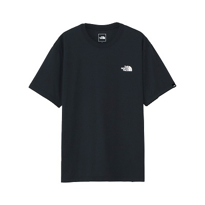 SALE （ゆうパケット可） ザ ノースフェイス 半袖Tシャツ メンズ ショートスリーブスクエアカモフラージュティー THE NORTH FACE NT32437 ホワイト 白 黒 父の日｜z-craft｜05